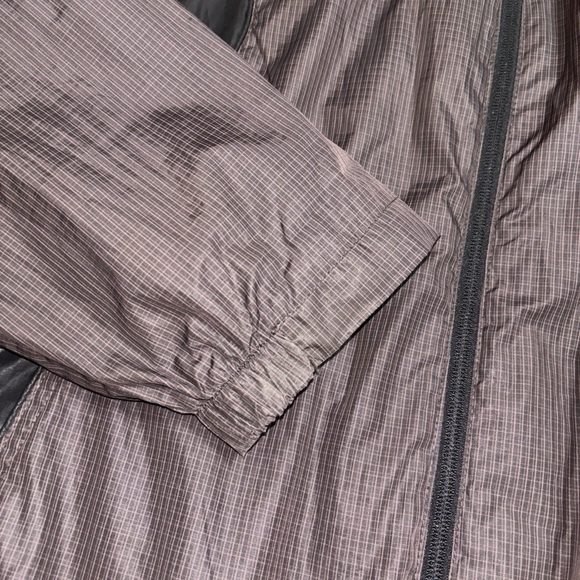 Jim Beam Charcoal Windbreaker Zip-Away Hood Full Zip Long Sleeve Lined Mens SzXL - Picture 5 of 15